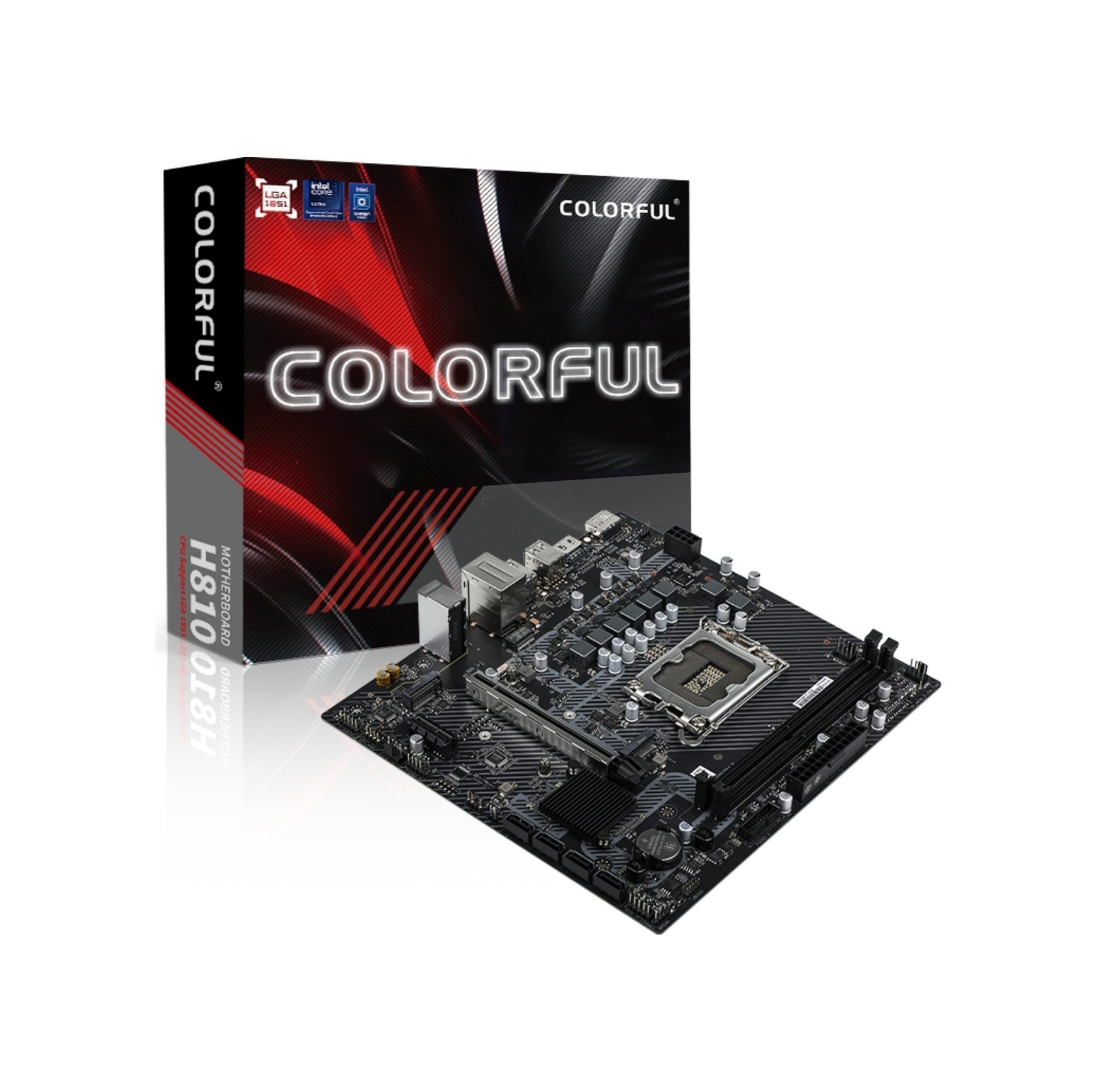 Colorful H810m-t V20 Intel H810 Ddr5 6400mhz Matx Gaming Oyuncu Aaaa18clf0013