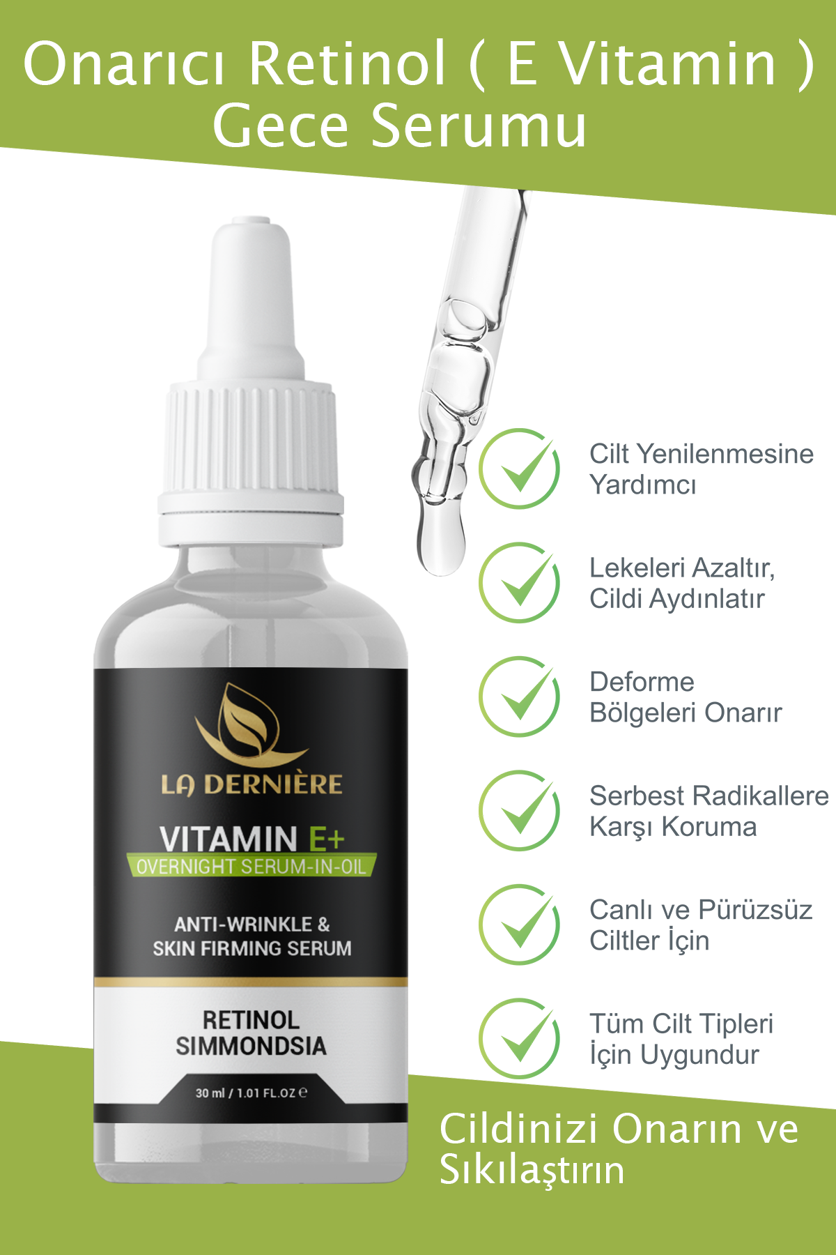 La Derniere Vitamin E+ Serum 30 ML