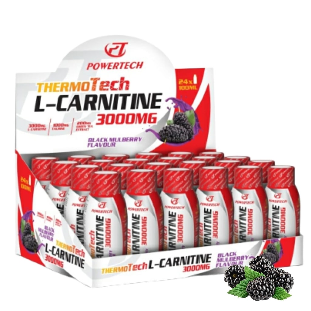 Thermotech L-Carnitine 3000 Mg 24 Shot X 100 Ml