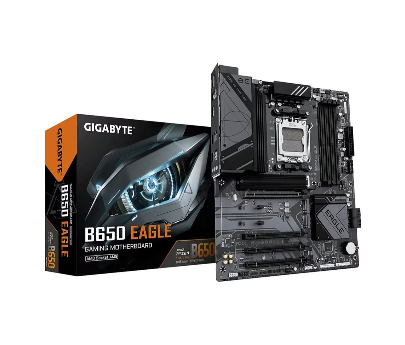 Gıgabyte B650-eagle 7600mhz Oc Ddr5 Soket Am5 M.2 Hdmı Displayport Atx Anakart