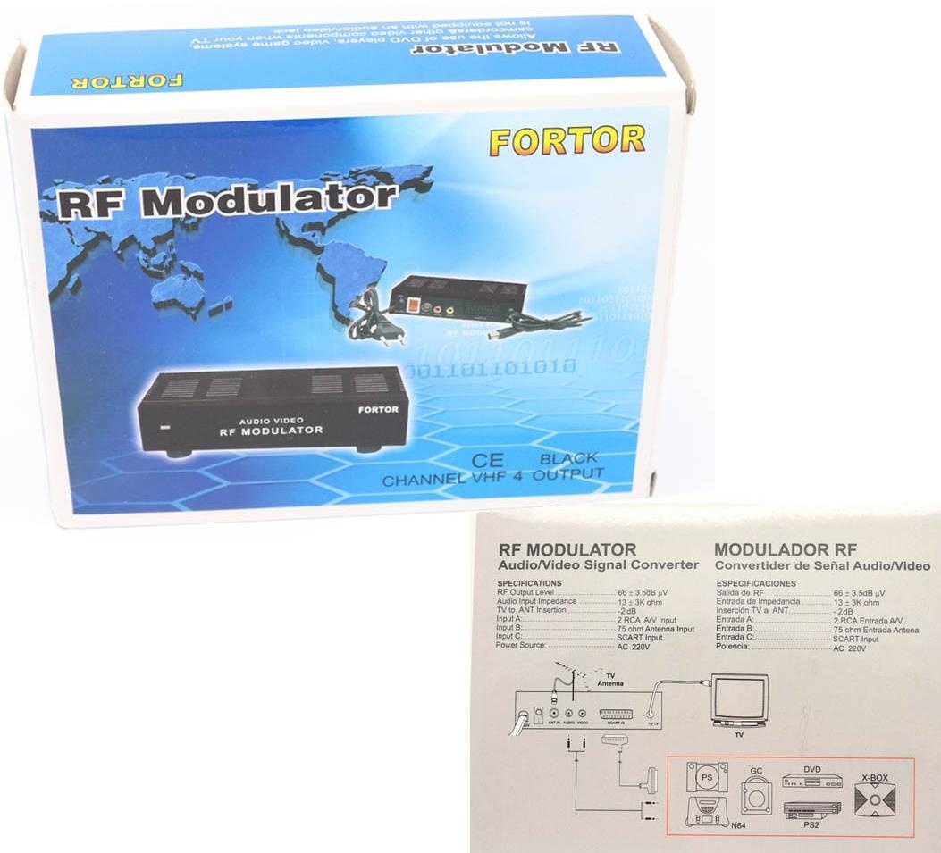 Fortor St-04 Rf Modülatör Akıllı Kutu