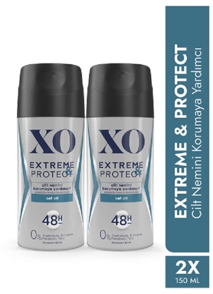 Xo Extreme & Protect Erkek Sprey Deodorant 2 x 150 ML