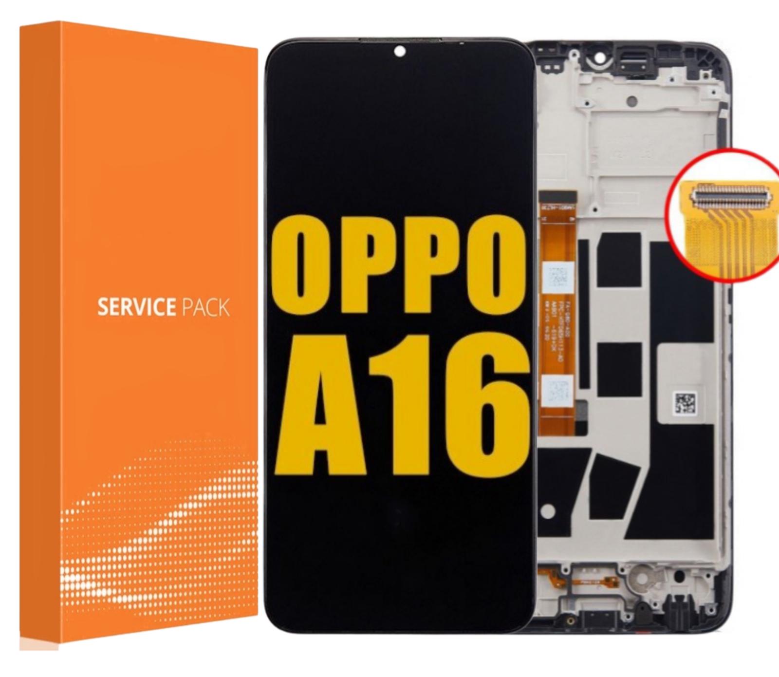 Oppo A16 Lcd Ekran Dokunmatik Çıtalı Servis