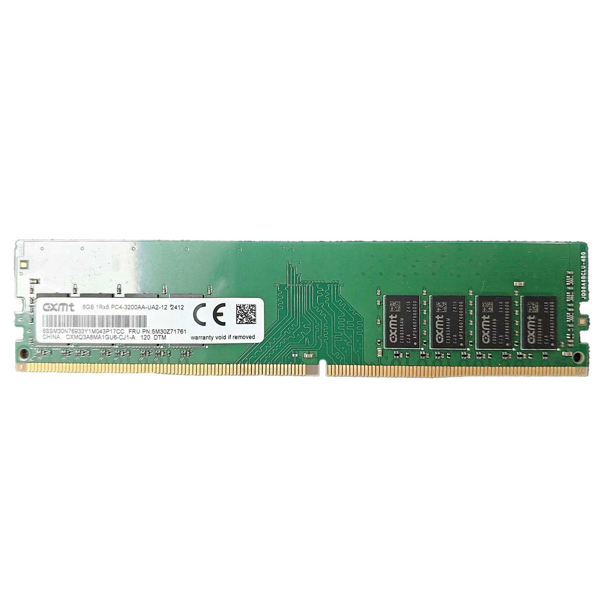 Cxmt Cxmq3a8ma1gu6-cj1-a 8gb Ddr4 3200mhz Masaüstü Ram