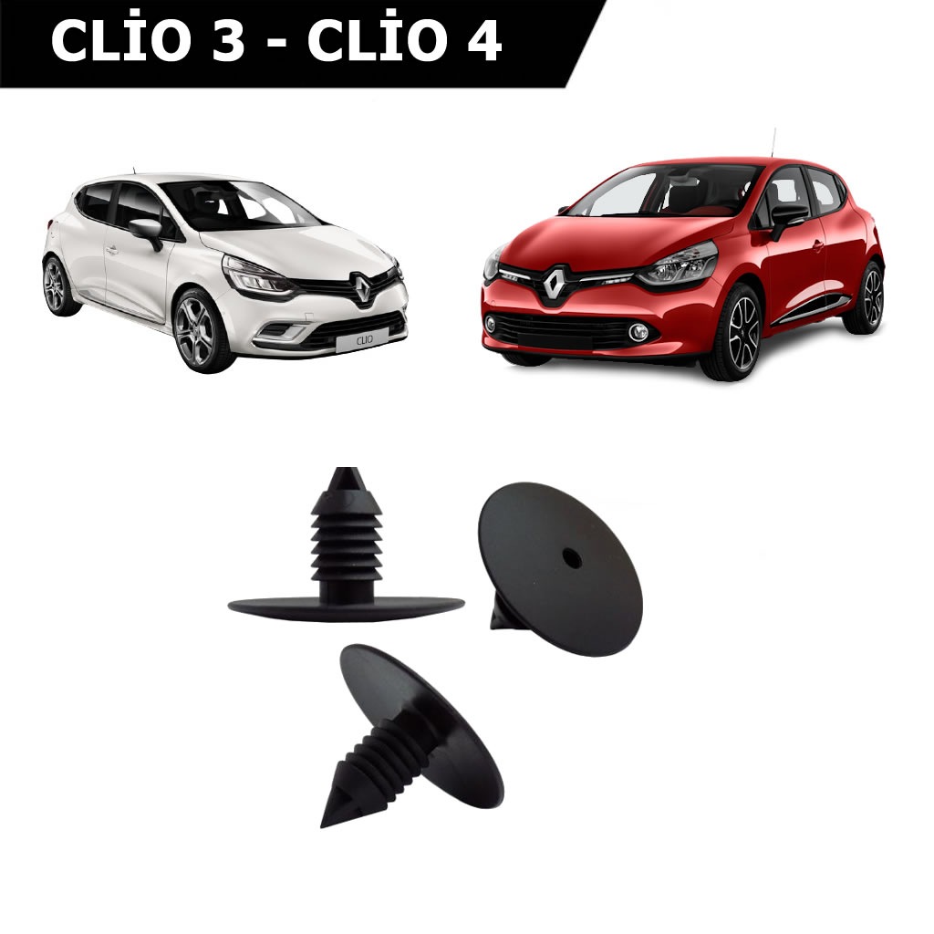 Clio 3 - Clio 4 Davlumbaz Klipsi 7703077435-7703077225 453680414