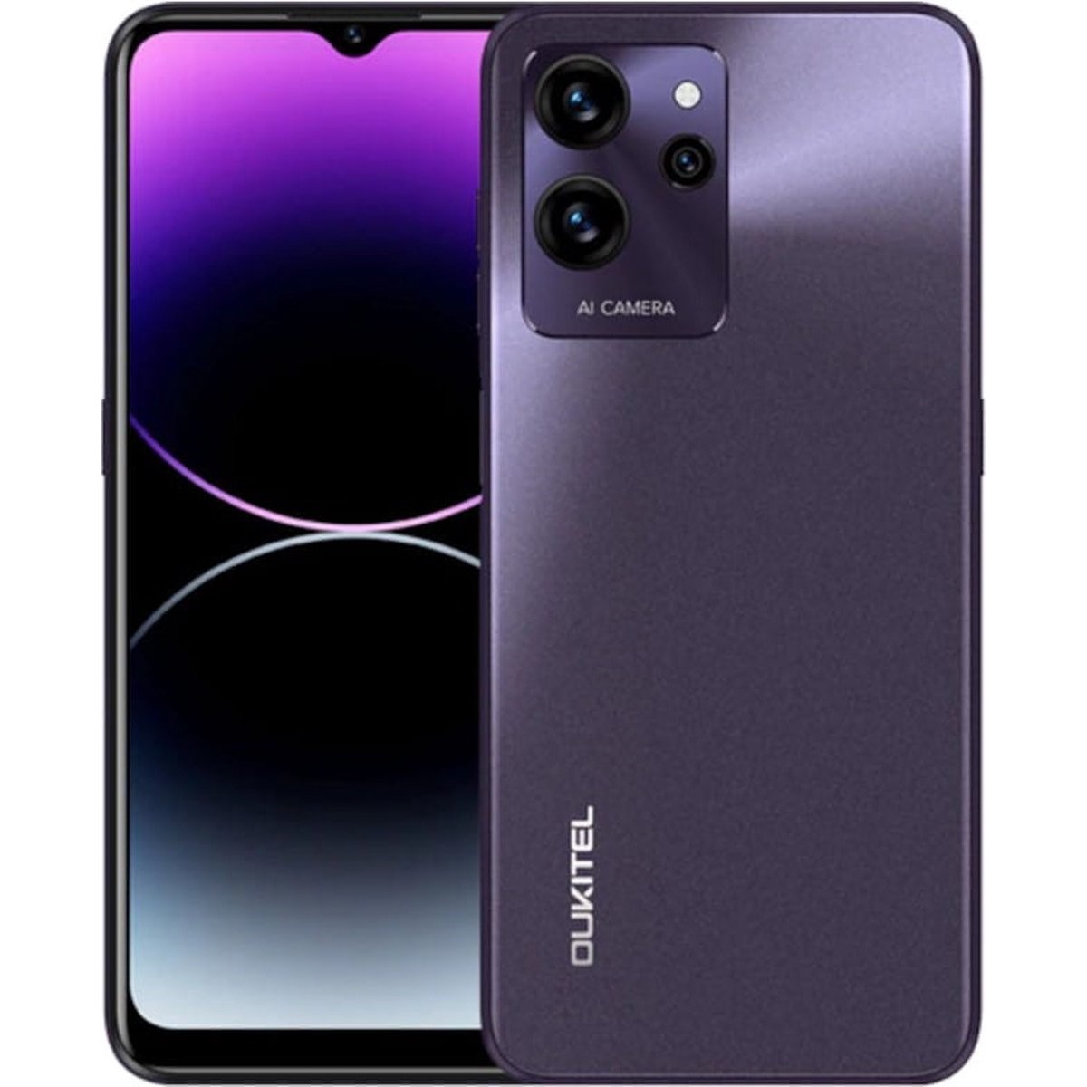 Oukitel C32 8 GB 128 GB (Oukitel Türkiye Garantili) Mor 128 GB
