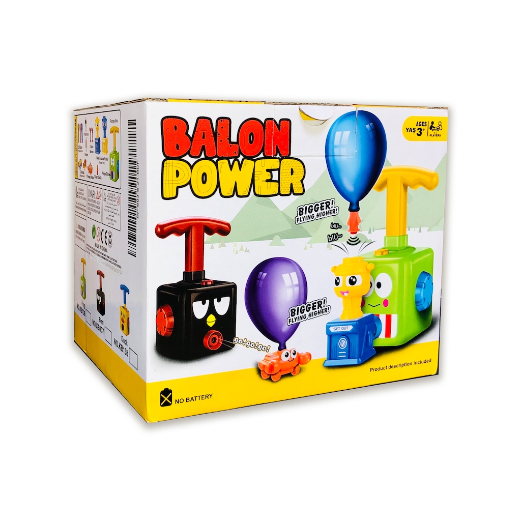 Balonpower Eğitici Oyuncak Sarı