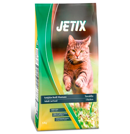 Jetix Tavuklu Yetişkin Kedi Maması 12 KG