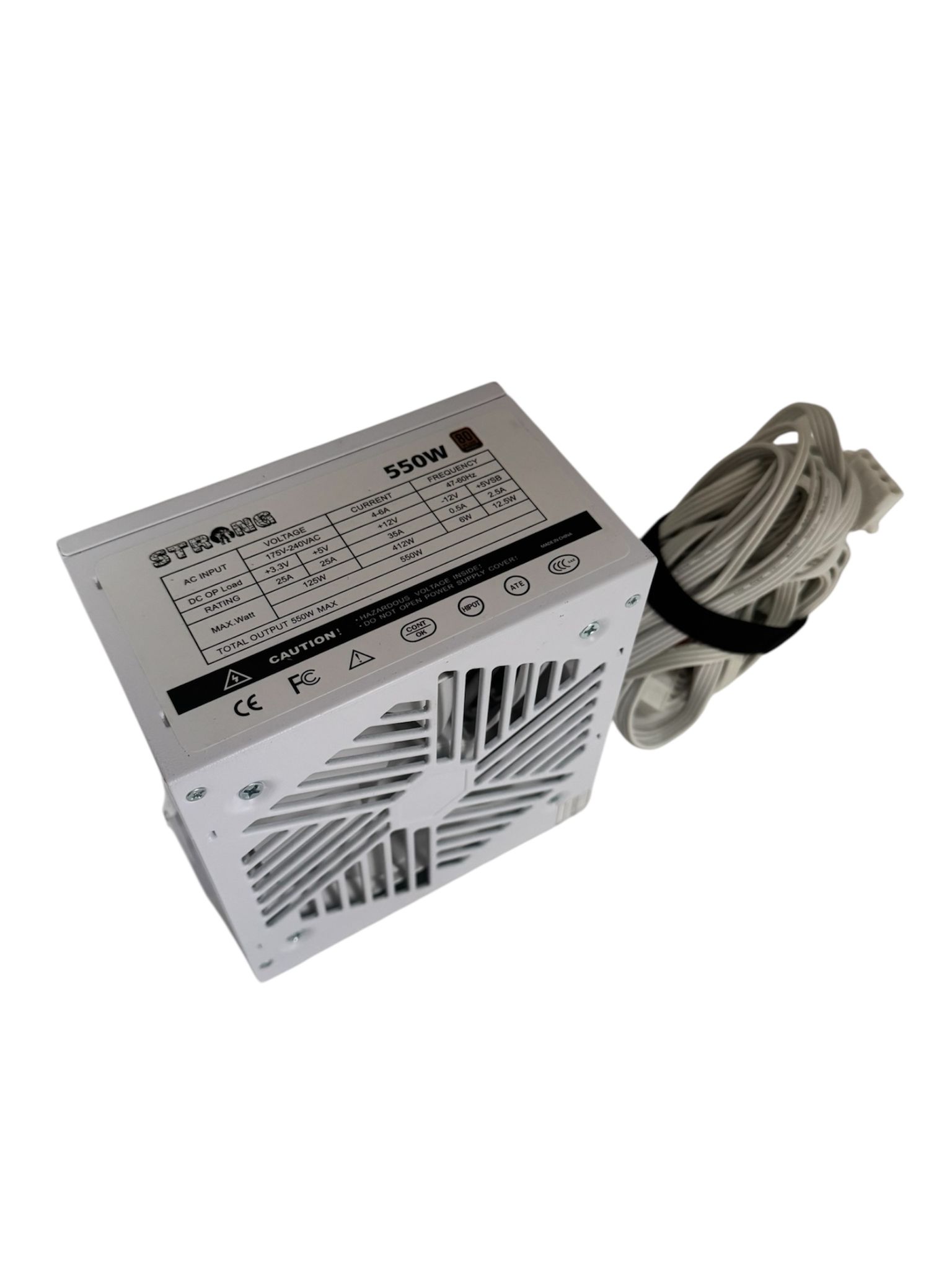 Strong St550 550w 80+ Bronze Apfc Beyaz Power Supply Güç Kaynağı