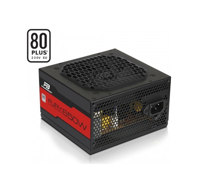 Powerboost Fury Bst-Atx650Weu 650W 80+ Atx Power Supply 12 Cm Fan