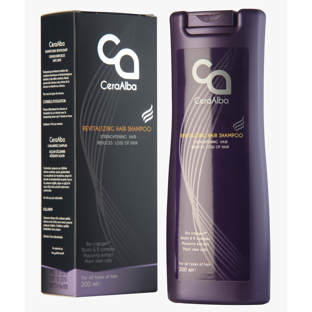 Cera Alba Canlandırıcı Saç Şampuanı 200 ML