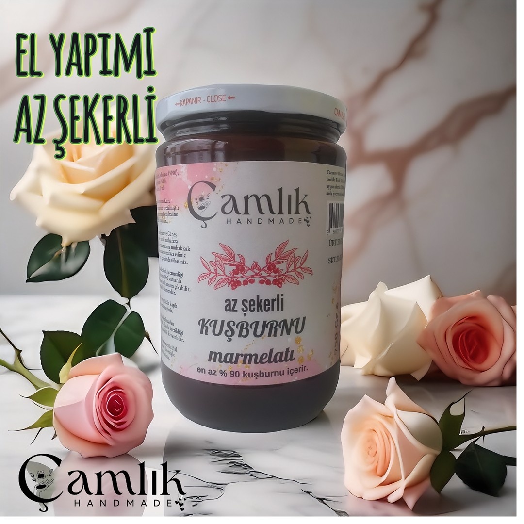 Çamlık Ev Yapımı Kuşburnu Marmelatı 750 G