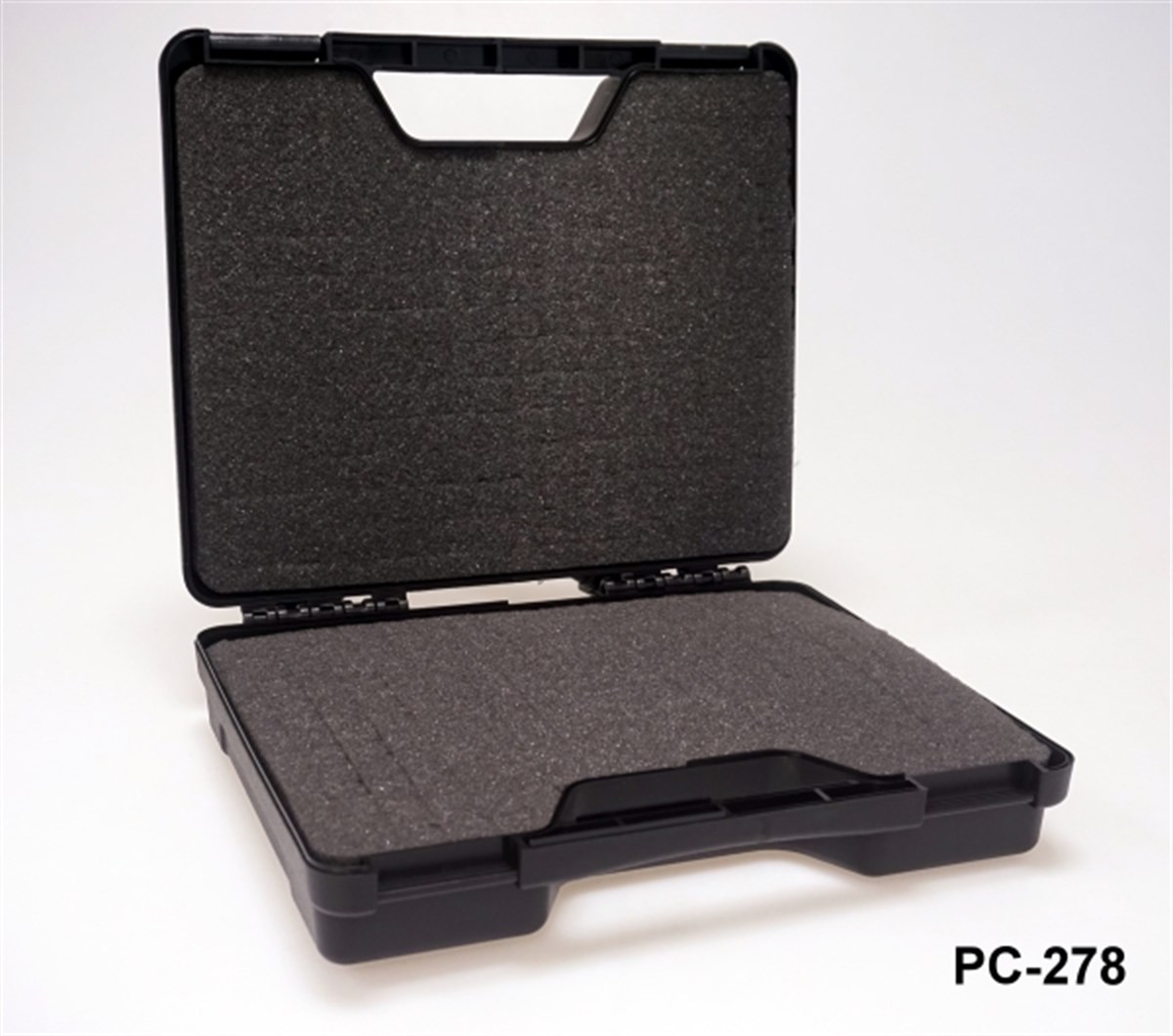 PC-278 Siyah - Perforeli Sünger ve Plastik Çanta 275 x 230 x 81 m