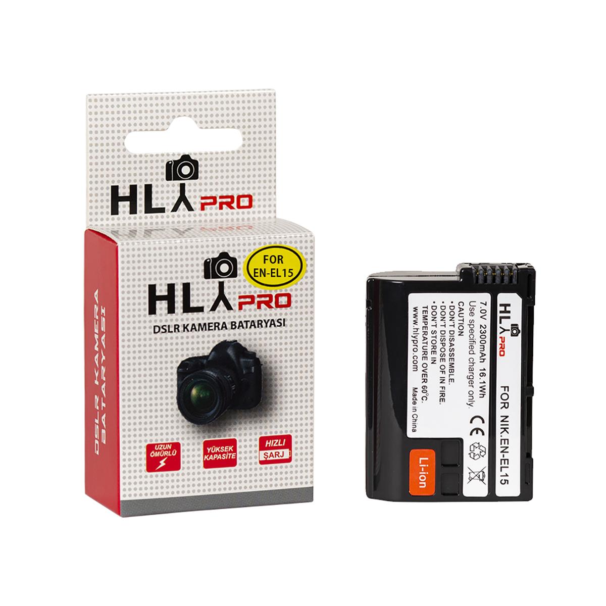 Hlypro Nikon D850 İçin EN-EL15 Batarya