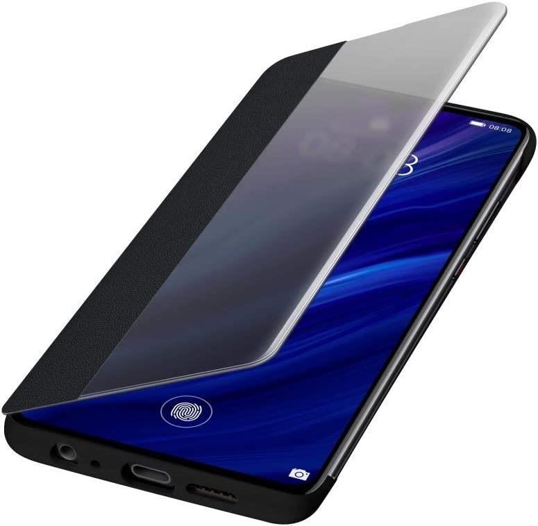 Huawei P30 Smart View Flip Cover Kılıf Siyah