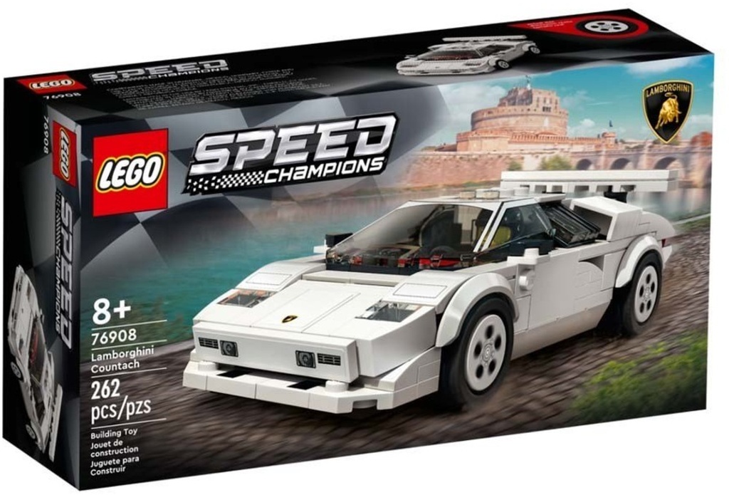 LEGO Speed Champions 76908 Lamborghini Countach 262 Parça