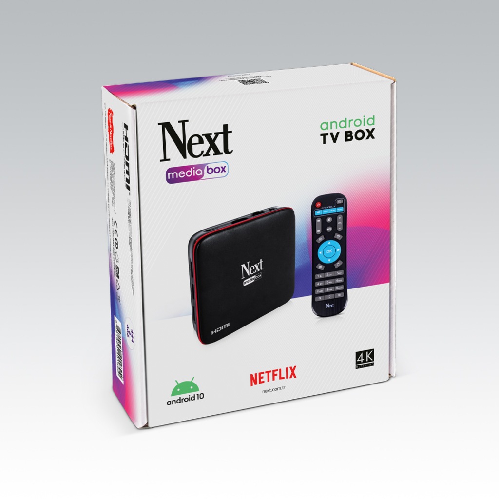 Next Mediabox 4K Ultra Hd Android 10 Tv  Box