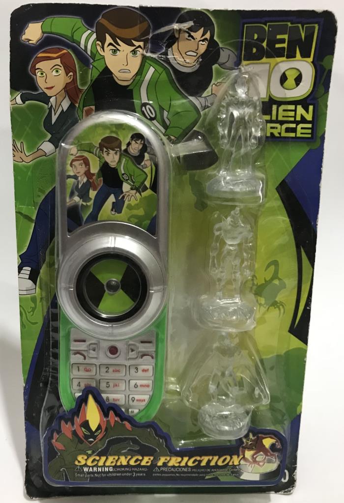 Ben 10 Alien Force Telefon ve Figür 3 Parça Ben Ten Telefon