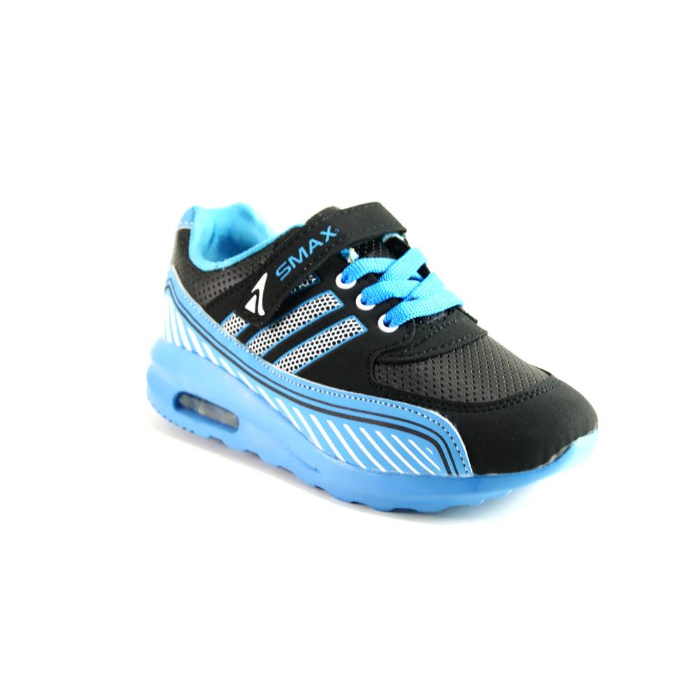 Smax Çocuk Yürüyüş & Koşu Spor Ayakkabı | Siyah