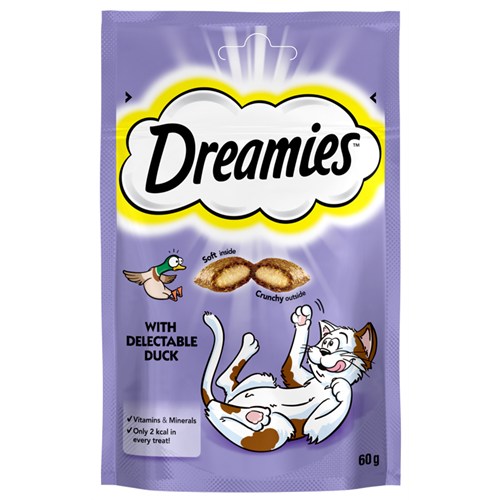 Dreamies Ördekli Kedi Ödül Bisküvisi 60 G