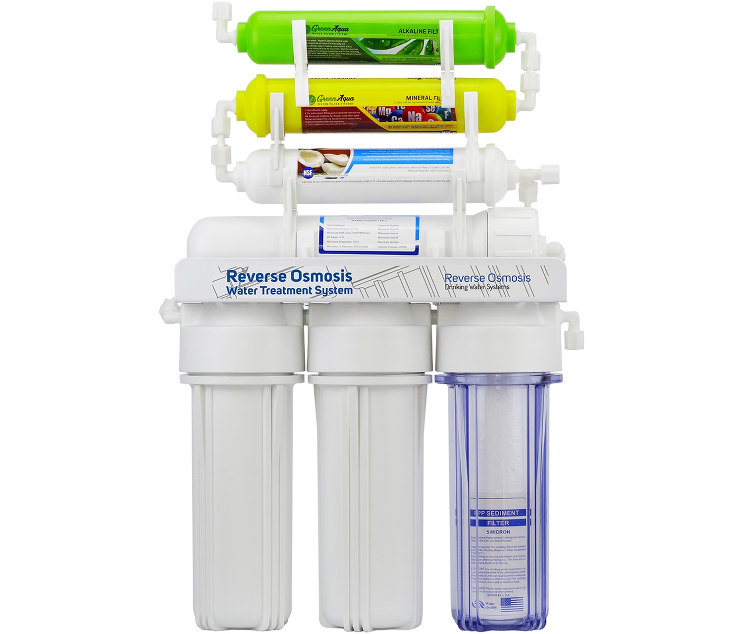 Reverse Osmosis Su Arıtma Cihazı 7  Aşamalı