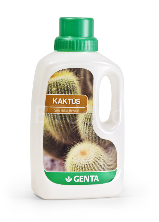 GENTA Kaktüsler için Sıvı Besin - Sıvı Gübre - Bitki Besini 500ml