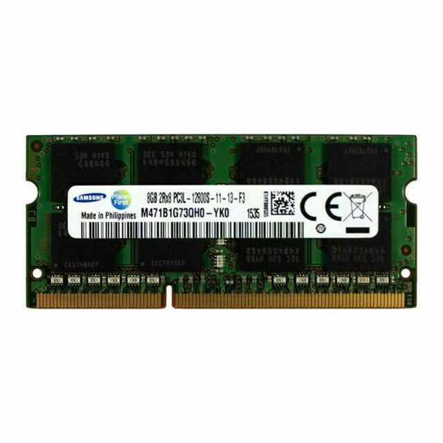 Samsung M471B1G73QH0-YK0 8 GB DDR3 1600 MHz PC3L C11 Notebook Ram
