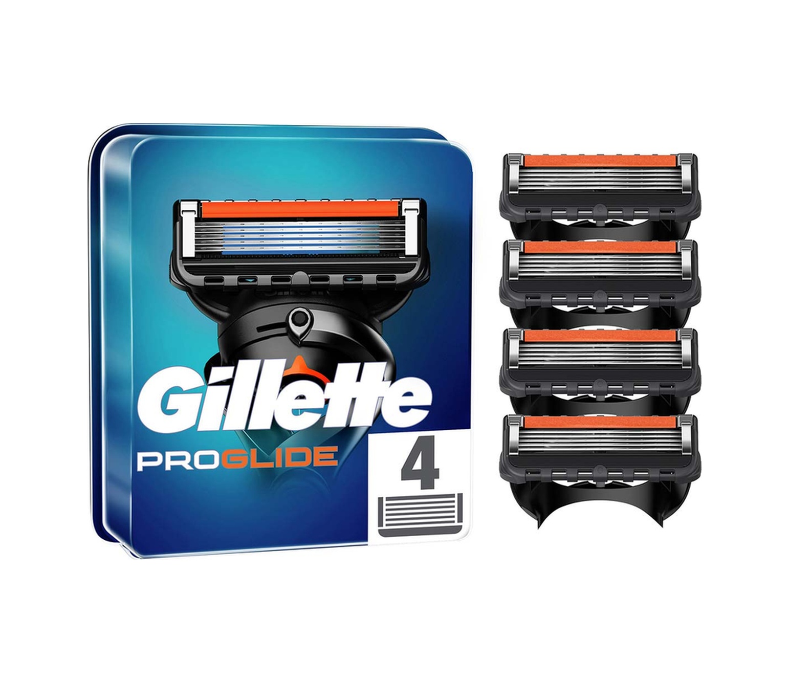 Gillette Fusion ProGlide Yedek Tıraş Bıçağı 4 Adet