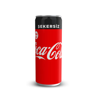 Coca Cola Şekersiz Kutu 12 x 250 ML