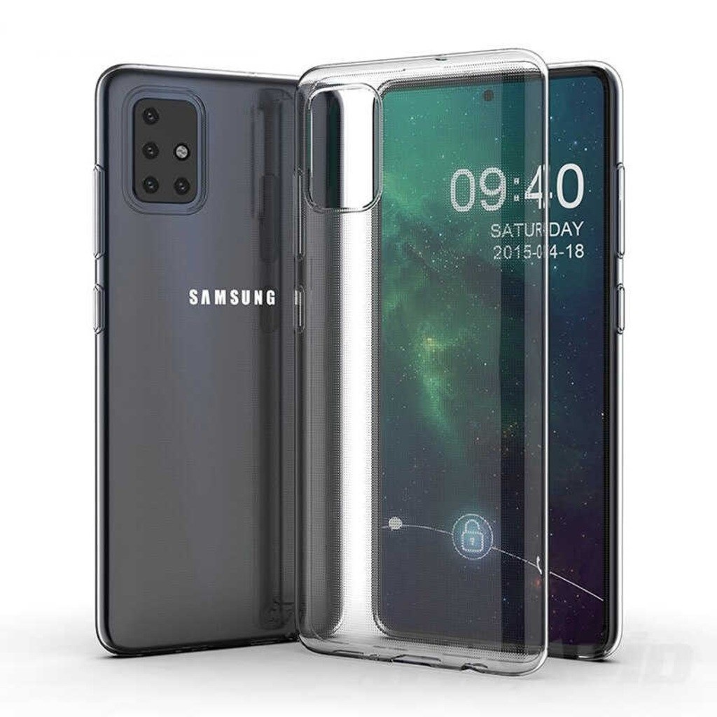 Samsung Galaxy A71 Kaliteli Seffaf Süper Silikon Kilif 407181484