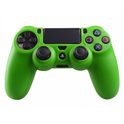 Sony PS4 Joystick Silikon Koruyucu Kılıf Yeşil
