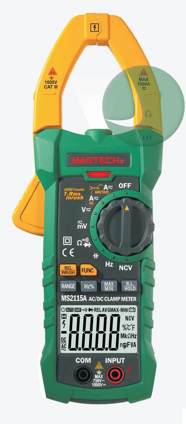 Mastech Ms2115a Ac/dc Dijital Pens Ampermetre trms–ncv