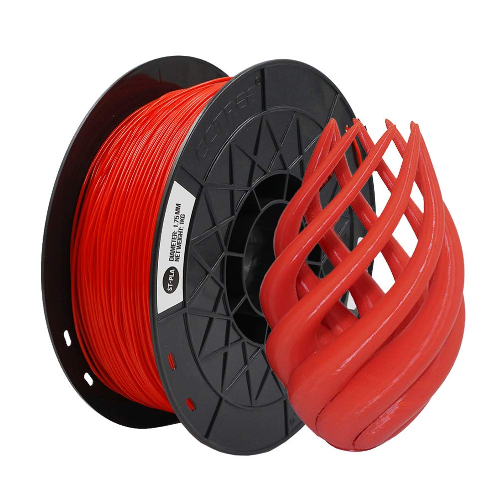Cctree St-Pla (Pla+) 1Kg Kırmızı Filament 1.75Mm+-0.03Mm Caglar3D