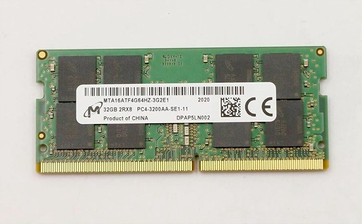 Micron MTA16ATF4G64HZ-3G2E1 32 GB CP4-25600 3200 MHz CL19 Ram