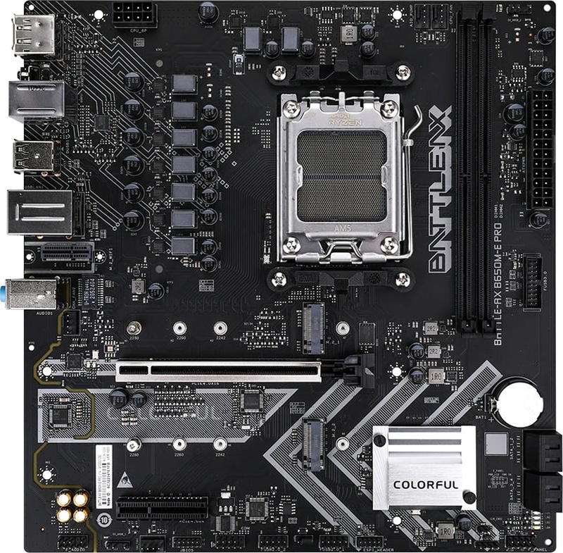 Colorful Battle Ax B650m-e Pro V14 Ddr5 7600mhz Matx Gaming Aaaa10clf0003