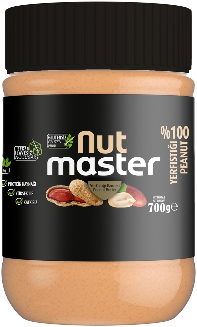 Nut Master %100 Yer Fıstığı Ezmesi 700 G