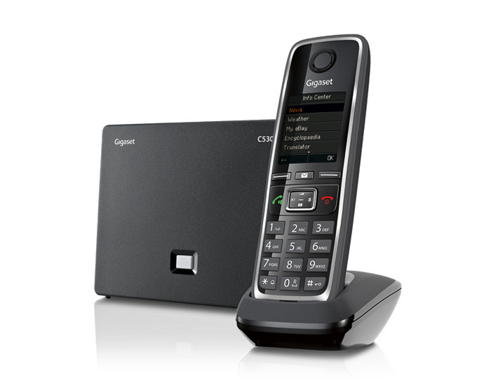 Gigaset C530 IP Dect Telsiz Telefon Siyah