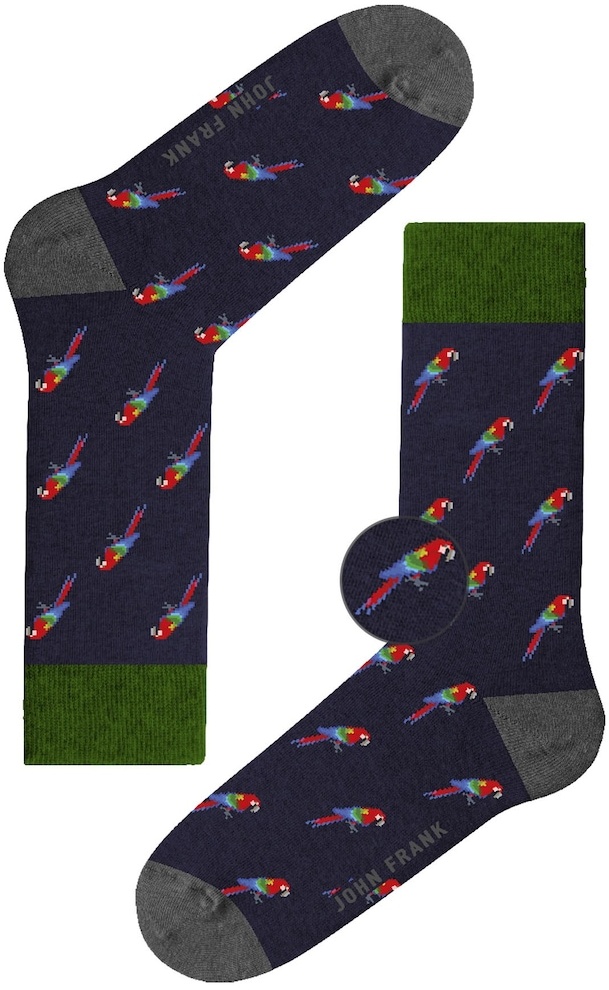 John Frank Cool Socks Uzun Çorap Multıcolor (488750797)-Std