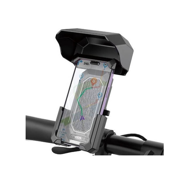 Bisiklet Ve Motosiklet Telefon Tutucu Go Des Gd-hd906 Sarsıntı Önleyici Anti-uv Su Geçirmez