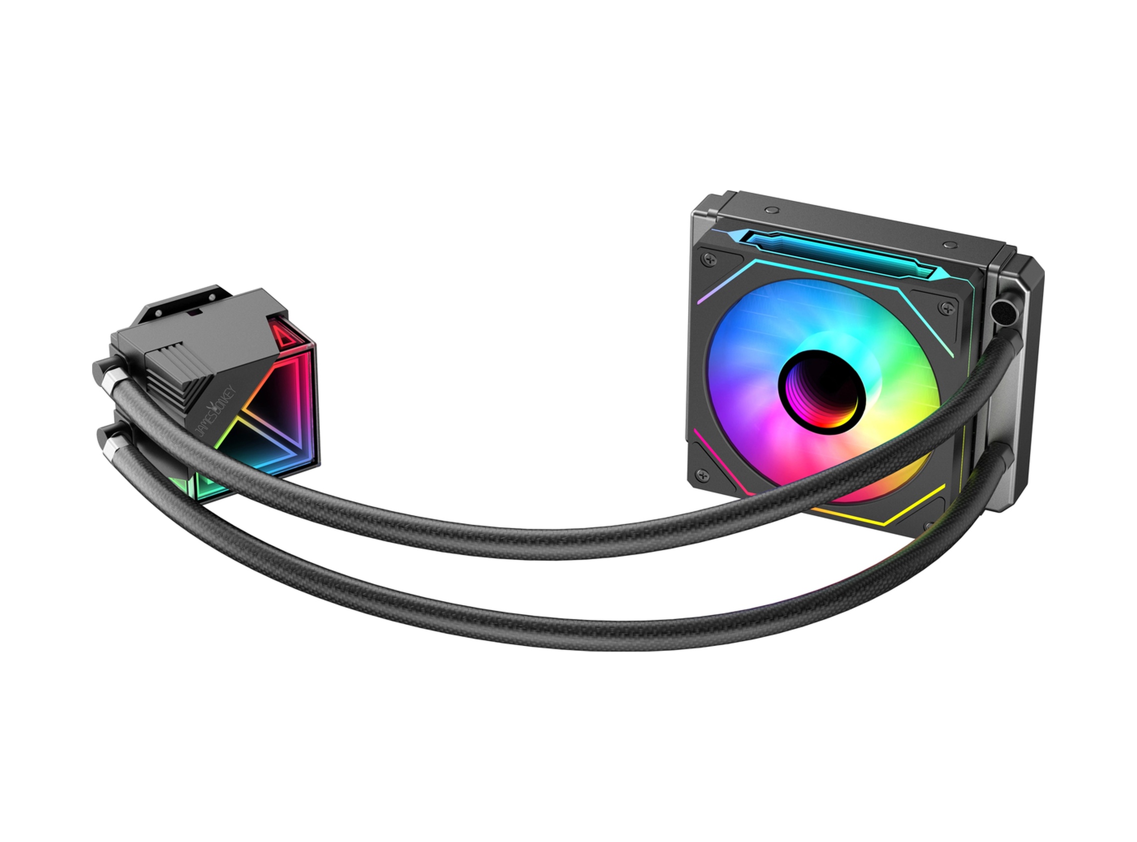 James Donkey Lugis Jdc120 Argb 120mm Sıvı İşlemci Soğutucu Am5 Ve Lga1700 Uyumlu