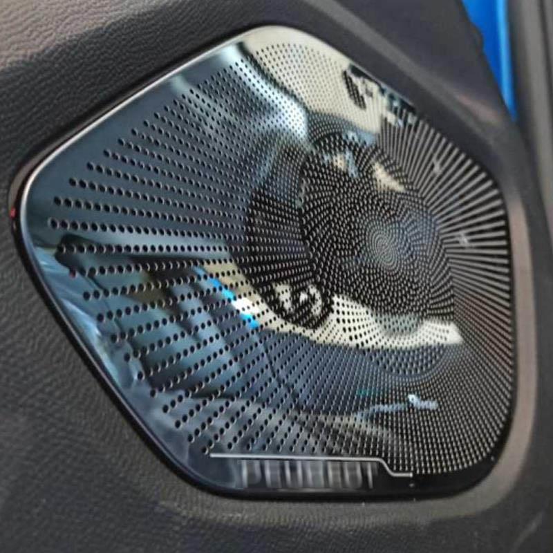 Oled Garaj Peugeot 2008 İçin Uyumlu Hoparlör Kaplama - Titanyum S