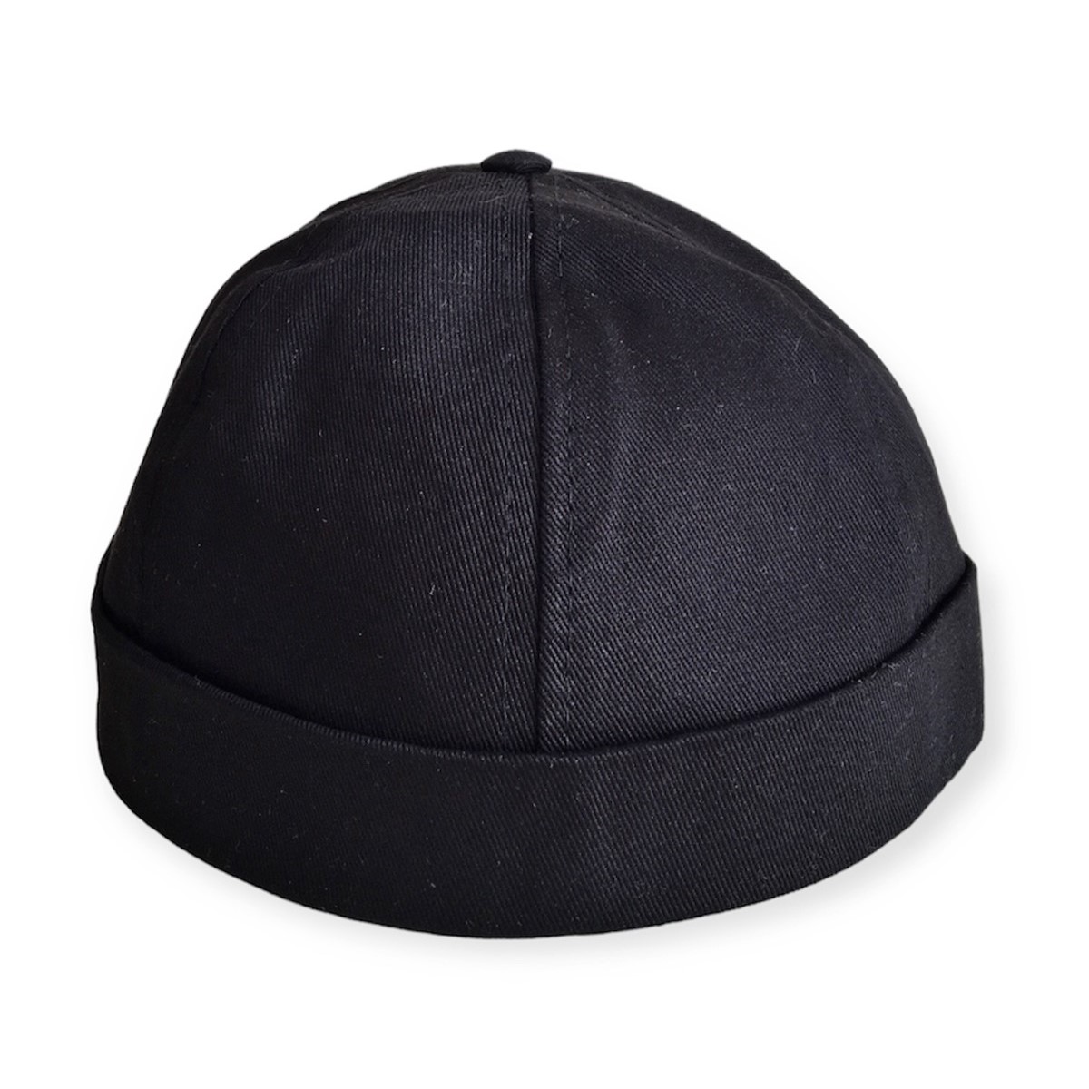 Erkek Siyah Docker Şapka Sipersiz