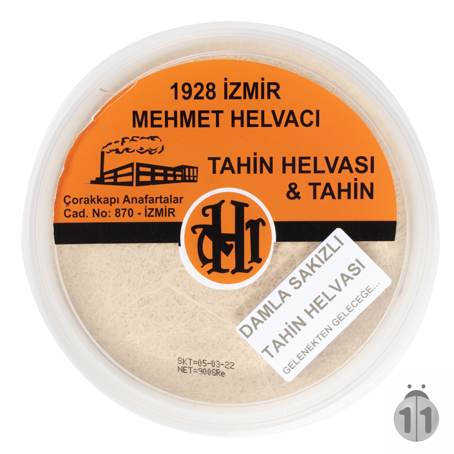 1928 Mehmet Helvacı Damla Sakızlı Tahin Helvası 900 G