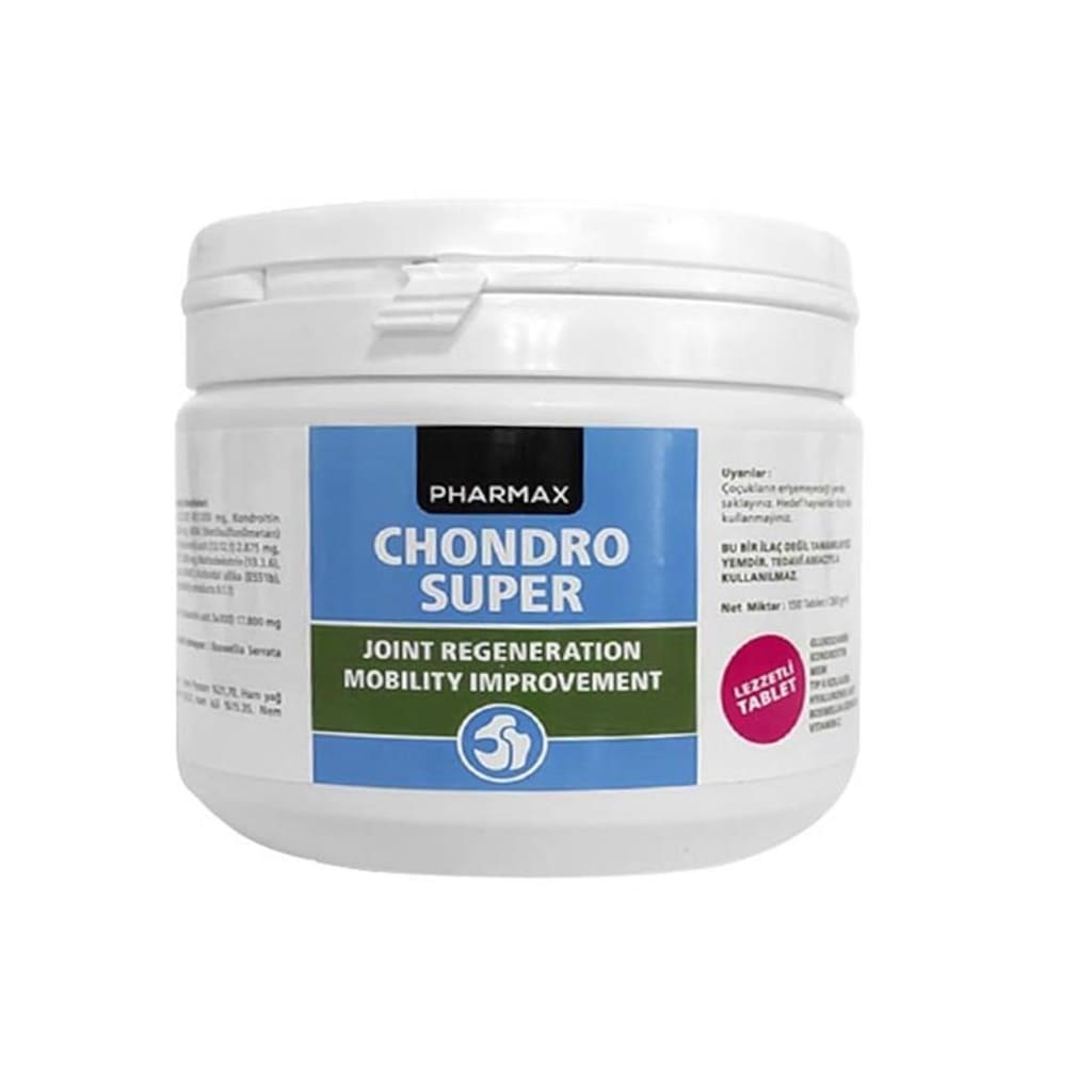 Pharmax Chondro Super Kas ve İskelet Sağlığı Köpek Vitamini 150 Tablet 260 G