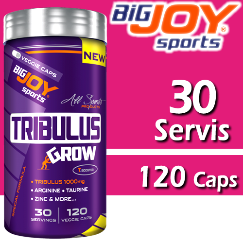 Bigjoy Sports Tribulus Grw 120 Kapsül Özel Birleşik Formül