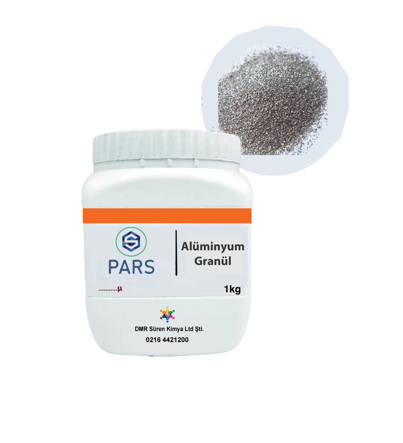 Pars Alüminyum Granül(800-1000mikron)-1kg