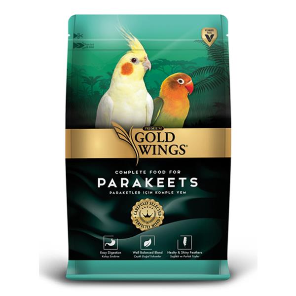 Gold Wings Premium Paraket Yemi 1  Kg