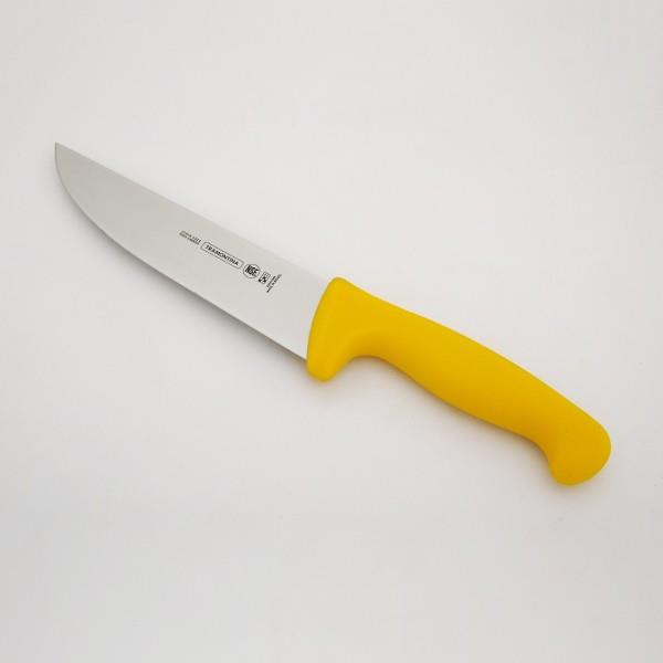 Tramontina Microban Düz Ağızlı Et Bıçağı Sarı