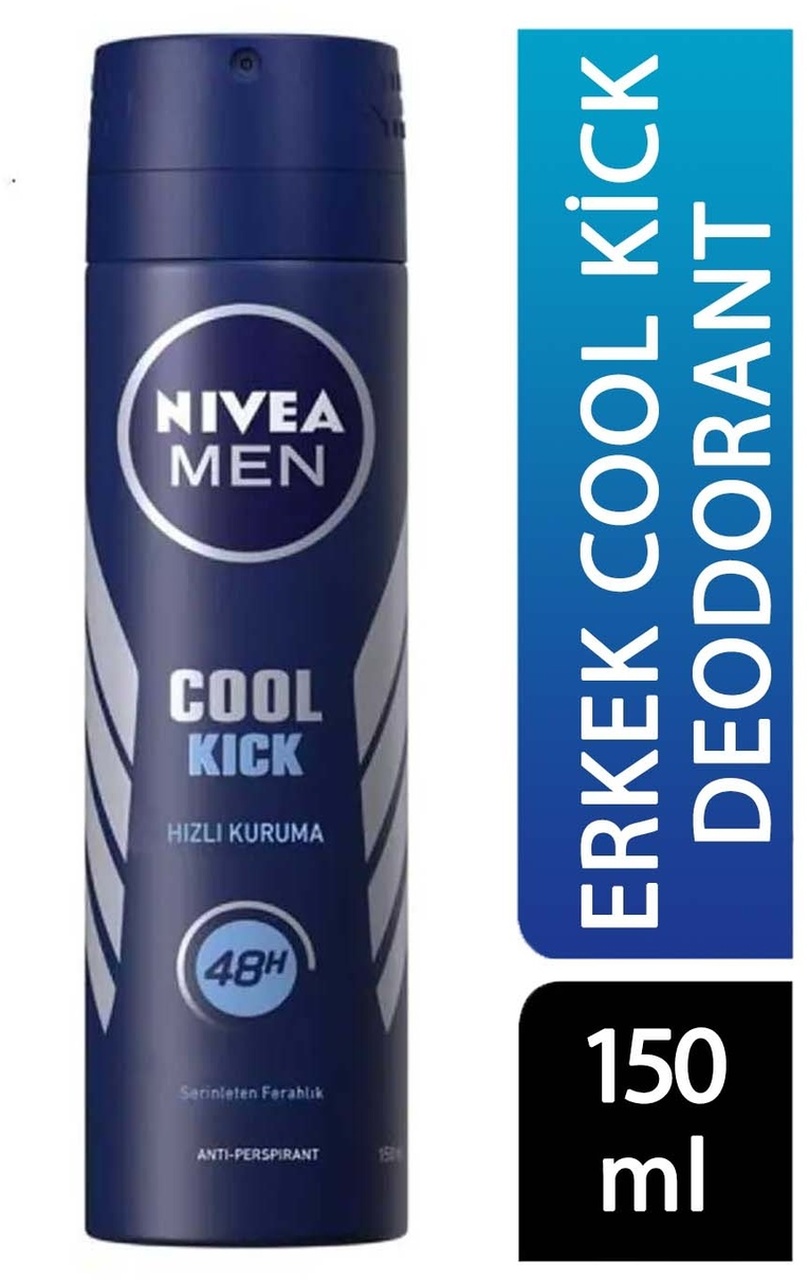 Nivea Cool Kick Erkek Sprey Deodorant 150 ML
