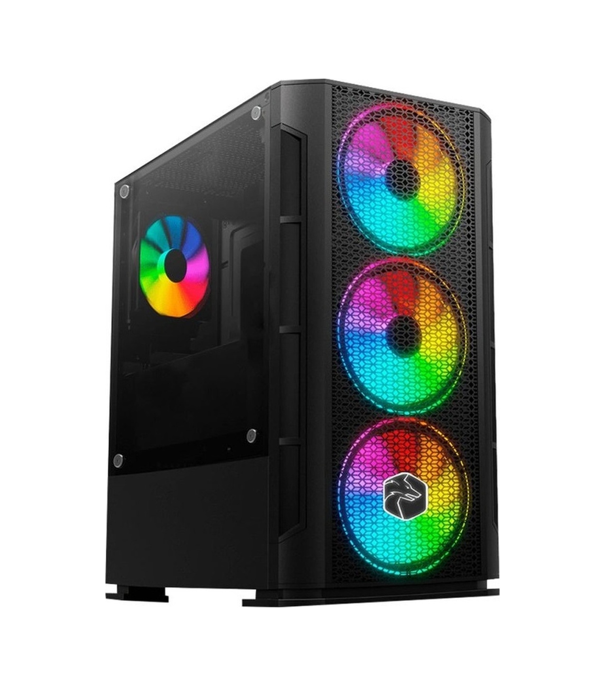Gametech Xcoler Mesh 4x120mm Rainbow M.ATX Bilgisayar Kasası